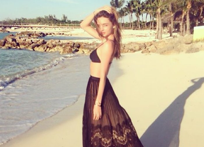 Miranda Kerr, hot op het strand en Instagram 1 miranda-kerr-hot-op-instagram