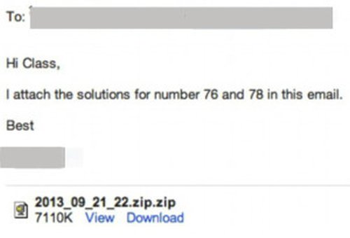 Assistent-lerares wiskunde verstuurt naaktfoto's naar studenten 1 tweet-assistent-lerares