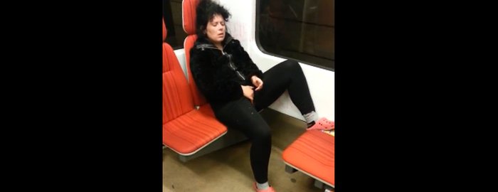 Masturberen in de metro