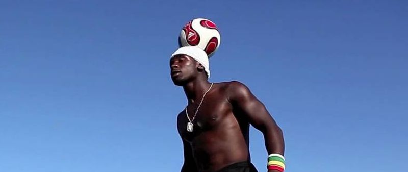 Abou Traore, die kan wel wat met een voetbal