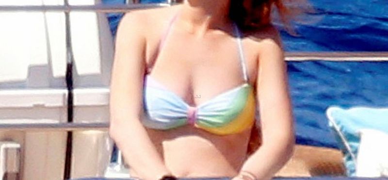 Lindsay Lohan in bikini