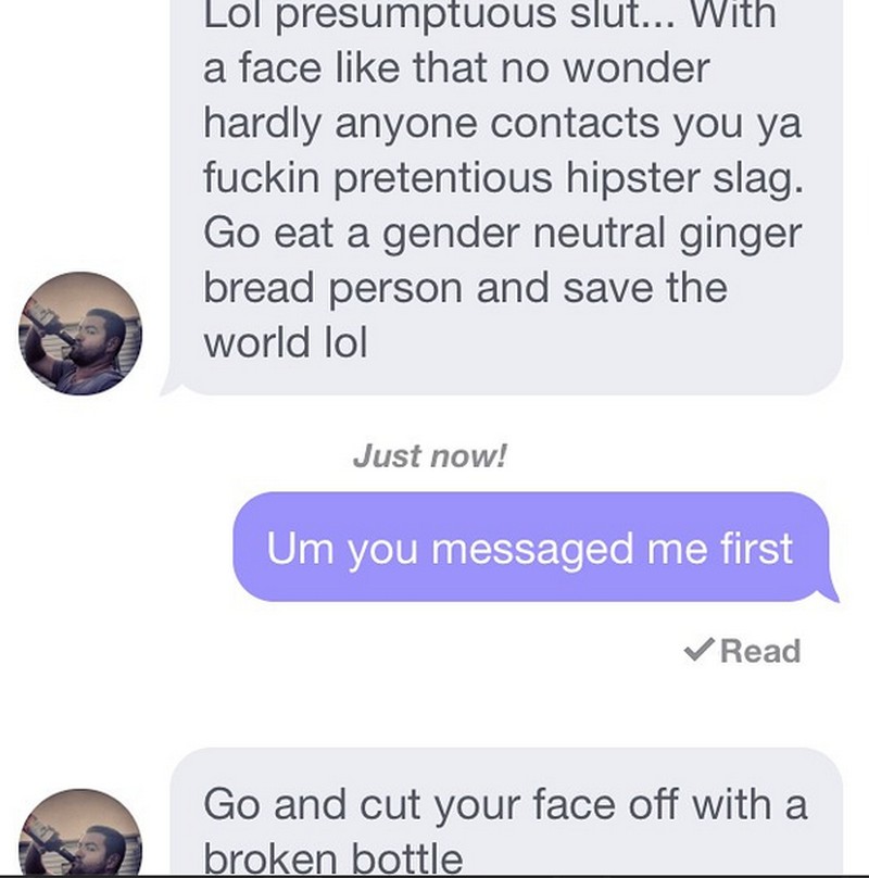 Daten via Tinder en de afgewezen mannen 3 presumptuous-slut