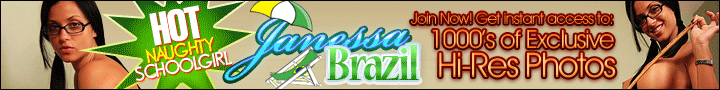 Janessa Brazil in een geil jurkje, ze trekt het uit 7 banner-janessa-brazil