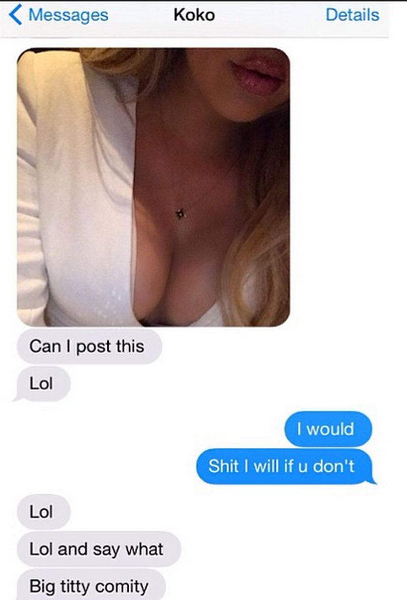 Het decolleté van Khloe Kardasian op Instagram 1 grote-tieten-van-khloé-kardashian-op-instagram