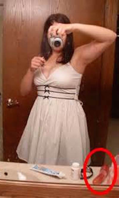 Deze mevrouw is geen leerling van de middelbare school, maar het gaat om het idee.