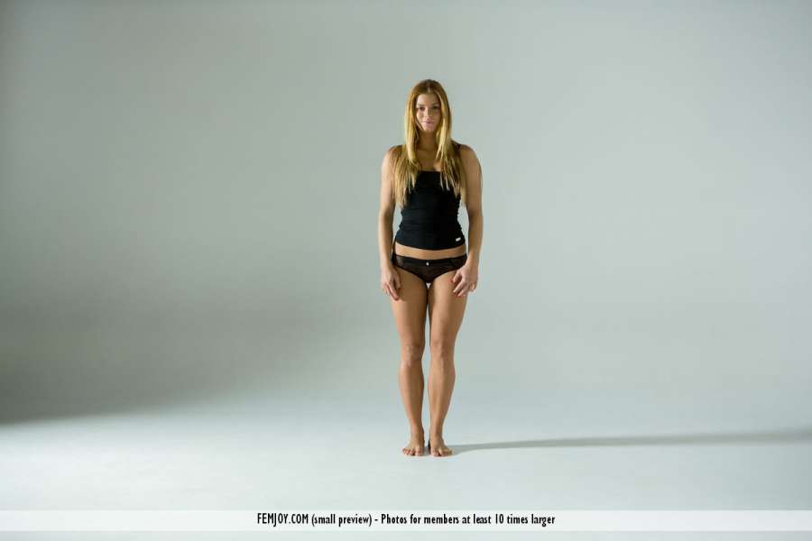 Chrissy Fox, knap, lenig en naakt