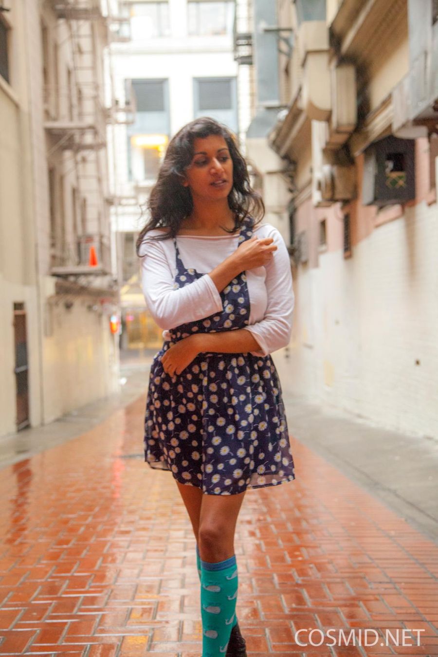 Carla White gaat topless in het openbaar 05