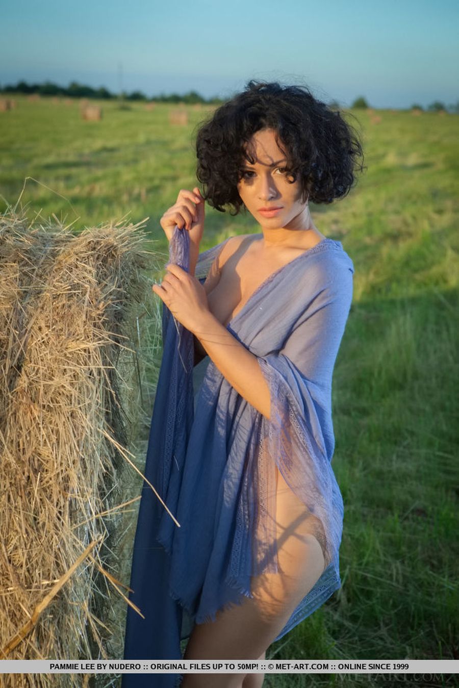 Pammie Lee Metart gaat buiten naakt 03