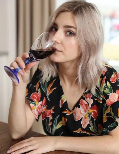 Tijd voor een slokje wijn