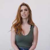 Nala Brooks, rood haar, doet een pornocasting